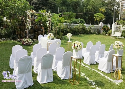 မင်္ဂလာလက်မှတ်ထိုးပွဲ၊ စေ့စပ်ပွဲကို outdoor theme လေးနဲ့ ကျင်းပချင်တဲ့ မောင်နှံတွေအတွက် Queen Shin Saw Pu Hotel