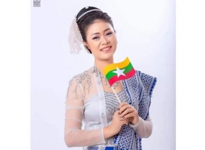 ၄၃ ကြိမ်မြောက် နိုင်ငံတကာ အိမ်ထောင်ရှင်မယ်စကြဝဠာ အလှမယ်ပြိုင်ပွဲ တွင် မြန်မာကိုယ်စားပြုအလှမယ် အေမီဇင်ဝင်း ဝင်ရောက်ယှဉ်ပြိုင်လျက်ရှိ