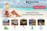 Wyndham Grand Yangon မွာ မဂၤလာေဆာင္ရင္း Honeymoon ခရီးစဥ္ ကံစမ္းၾကမယ္